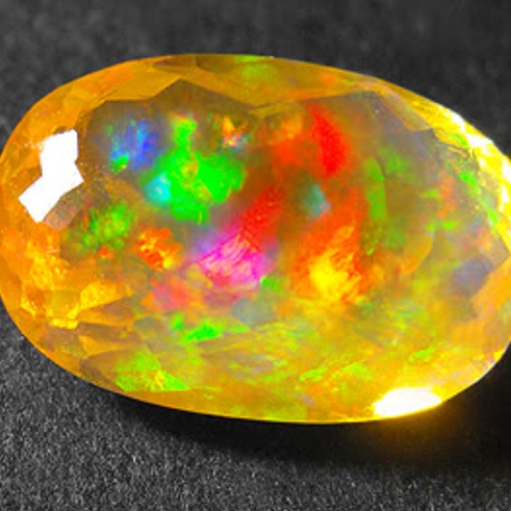 FIRE OPALS ARE NOT WHITE